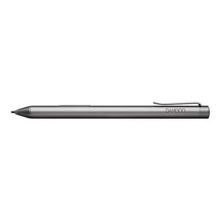 Wacom - Bamboo Ink Smart Stylus for Windows Ink; 2nd Generation - Gray