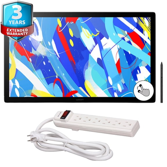 Wacom Cintiq 24 Creative Pen and Touch Display - Black (2025) w/ Power Console + 3Yr Warranty
