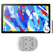 Wacom Cintiq 24 Creative Pen and Touch Display - Black 2025 w/ Surge RJ11 Protector