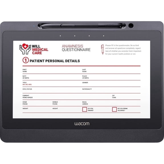 Wacom DTU-1141B 10.1" Full HD IPS Interactive Pen Display, Black