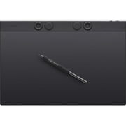 جهاز لوحي للرسم الكبير Wacom PTK870K0A Intuos Pro مع قلم Wacom Pro 3، أسود