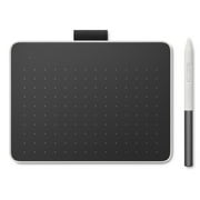 Wacom One Small Bluetooth Graphics Drawing Tablet ، 7.4 &times; 5.6 بوصة ؛ متوافق مع Chromebook و Mac و Windows و Android للفن الرقمي وتحرير الصور والتصميم ؛ يشمل البرامج الإبداعية والتدريب