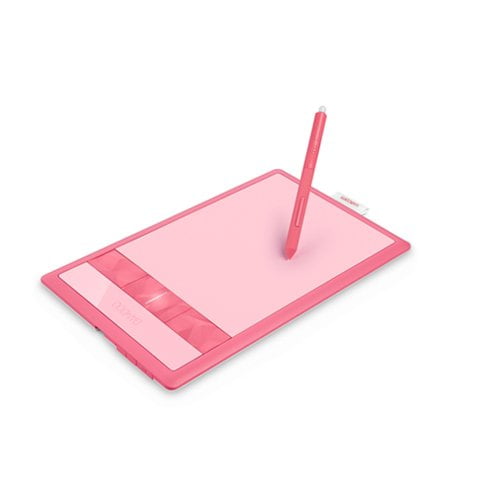 Wacom Pen Tablet S Size Pink Photoshop Elements & Painter Essentials Included Bamboo Fun CTH-470 / P1