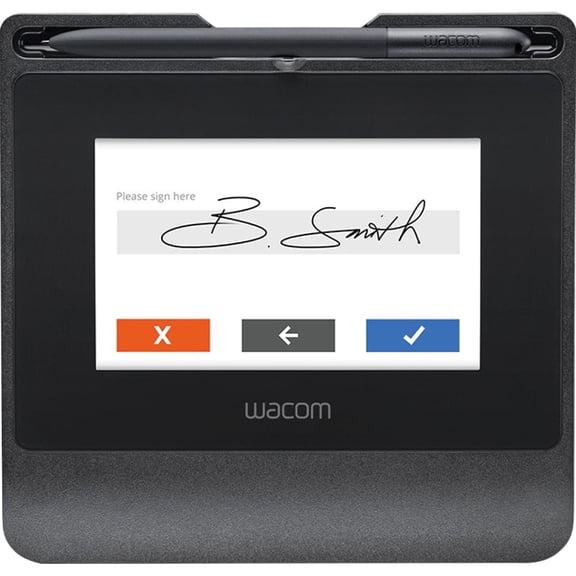 Wacom STU-540 5" Color Electronic Signature Pad, Black
