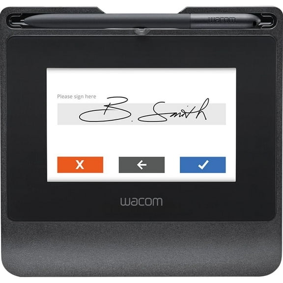 Wacom STU-540 5" Color Electronic Signature Pad, Black