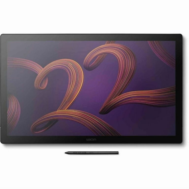 Wacon Cintiq Pro 22 Creative Pen and Touch Screen, Black