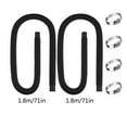 thumbnail image 1 of Wadada 1.25" Diameter Pool Pump Replacement Hose for Above Ground Pools, Swimming Pool Replacement Hoses, 59" Long Accessory Pool Hoses for In-tex Filter Pump Saltwater Systems(2 PCS), 1 of 7