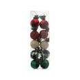 thumbnail image 1 of Wadada 10 Pieces Christmas Mini Balls Ornaments Red and Black, Red and Green Buffalo Plaid Fabric Ball Ornaments Christmas Tree Hanging Ornament Plastic Xmas Ball for Christmas Decorative, 2 Inch, 1 of 5