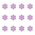 thumbnail image 1 of Wadada 12pcs Purple Snowflakes Ornaments-Christmas Tree Decor, Hanging Snowflake Decor for Christmas Tree Decor, Plastic Glitter Snow Flakes Ornaments for Christmas Indoor Winter Wonderland Decor, 1 of 6