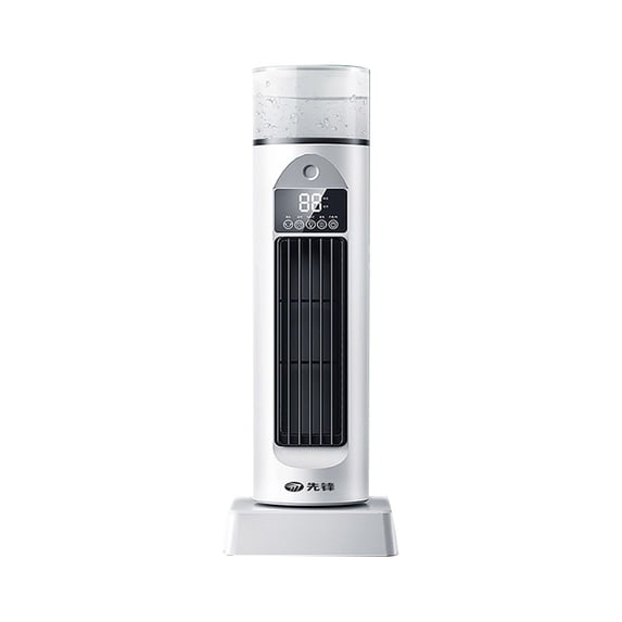 Wadada 13.5" Tower Fan, Oscillating Table Spray Fan with Remote Control, Portable Small Desk Fan, Adjustable 6 Speeds, 6 Timer, Personal Quiet Cooling Bladeless Fan For Bedroom Office Desktop