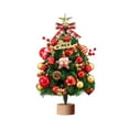thumbnail image 1 of Wadada 14 inch Tabletop Christmas Tree with LED Light Christmas Party Decoration Mini Artificial Christmas Tree for Christmas Desktop Window Walkway Decoration Indoor Home Party, 1 of 6