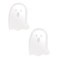 thumbnail image 1 of Wadada 2 Pcs Plastic Ghost Plate | Reusable Halloween Plate for Everything from Desserts, Salads, Snacks, Candy, Appetizers and More, 1 of 6
