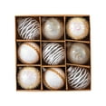thumbnail image 1 of Wadada 3.1" Christmas Balls Ornaments 9 Pcs Shatterproof Christmas Ornaments for Christmas Tree Glitter Big Christmas Tree Ornaments for Xmas Halloween Holiday Wedding Party Decoration, 1 of 6