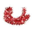 thumbnail image 1 of Wadada 5.9FT Christmas Tinsel Garland,Red Shiny Metallic Foil Decorations for Parade Floats, Halloween, Christmas Tree, New Year Parties,Birthday Party,Indoor and Outdoor Disco Party Supplies, 1 of 3