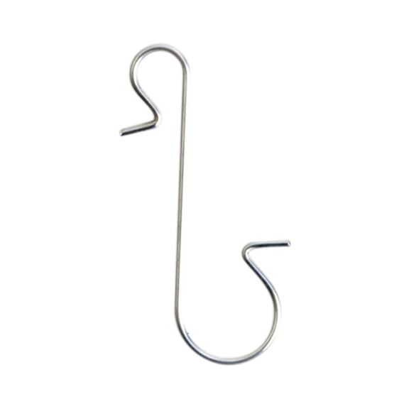 Wadada 50 Pack Ornament Hooks, Christmas Ornament Hooks, Hooks for Christmas Ornaments, Christmas Tree Hooks for Ornaments,Ornaments Hooks for Christmas Trees,Christmas Tree Decor Hangers,Silver