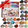 Wadada Advent Calendar 2024 Crystals for Kids with 24 Days Christmas