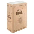 thumbnail image 1 of Wadada Bible Pillow, New Holy Bible Pillow, Bible Pillow Book Plush That Opens, Cozy Faith Bible Pillow, Book Shape Bible Verse Pillow, Suitable for Children, Adults, Christians and Women(Beige), 1 of 6