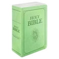 thumbnail image 1 of Wadada Bible Pillow, New Holy Bible Pillow, Bible Pillow Book Plush That Opens, Cozy Faith Bible Pillow, Book Shape Bible Verse Pillow, Suitable for Children, Adults, Christians and Women(Green), 1 of 6