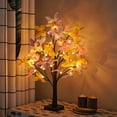 thumbnail image 1 of Wadada Butterfly Blossom Tree Light, 23inch LED Lighted Tabletop Lamp, USB Powered Artificial Flower Bonsai Tree Lamp, Gifts for Home Decor Room Office Party Wedding Christmas Decorations, 1 of 6