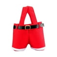 thumbnail image 1 of Wadada Christmas Candy Bags, Large Christmas Candy Basket Wine Holders Santa Pants Gift and Treat Bags with Handle Portable Candy Gift Wrap for Christmas Decor (11x6.7 inch), 1 of 3