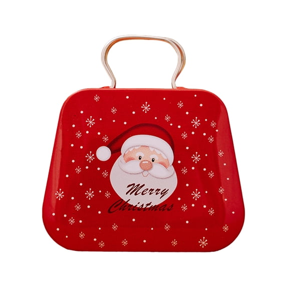 Wadada Christmas Cookie Tins with Lids Large Christmas Cookie Boxes Metal Christmas Empty Tins Santa Tinplate Xmas Gift Box for Christmas Holiday Candies Treats Cookie Storage Container