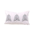 thumbnail image 1 of Wadada Christmas Pillow Covers 18x18 Inch Christmas Trees Winter Holiday Print Decorative Christmas Pillows Outdoor Pillowcase Farmhouse Linen Cushion Case Decor for Sofa Couch (White,1PCS), 1 of 6