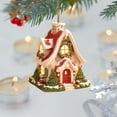 thumbnail image 1 of Wadada Christmas Snow House Shape Pendant, 2D Acrylic Flat Christmas Hanging Ornaments Decorations, Xmas Tree Decorations, Snowhouse Ornaments for Indoor and Outdoor Decoration Party Supplies, 1 of 7