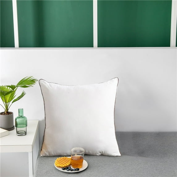 Wadada Comfortable Solid Decorative Throw Pillow Case, Square Cushion Cover Pillowcase Sublimation Blank Pillow Covers, Farmhouse Pillowcase Cushion Cases for Couch, Bed, and Home Decor (1PCS)