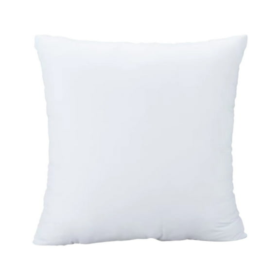 Wadada Down and Feather Throw Pillow Inserts 18x18 Soft Fluffy Pillow Inserts with Down-proof Cotton Cover, Decorative Square Cushion Inner for Sofa Couch Bed-White (1Pcs)