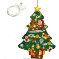 thumbnail image 1 of Wadada Felt Christmas Tree for Toddlers Kids, 3.2FT DIY Wall Christmas Felt Tree with 31 Pcs Detachable Ornaments Wall Decor with Hanging Rope for Boys Girls Xmas Gifts Home Door Decoration, 1 of 6