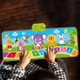 thumbnail image 1 of Wadada Floor Piano Mat for Toddlers, Baby Piano Sensory Mats Educational Dancing Keyboard Carpet Animal Sounds Blanket Touch Playmat Musical Mats with Recording Playback Toddler Piano Toys for Girl, 1 of 7