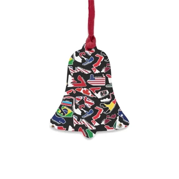 Wadada Formula One Racing Tracks Ornament Christmas Themed Decoration Christmas Tree Hangings Pendant Party Ornaments