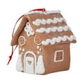 thumbnail image 1 of Wadada Gingerbread House Ornaments Holiday Christmas Tree Ornament Set Gingerbread Christmas Decor with Rope Gingerbread House Decor Xmas Decorative Hanging Ornaments for Xmas (Cute Style), 1 of 6