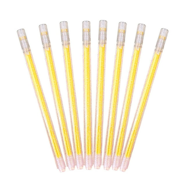 Wadada Glitter Gel Pen Set,MultiColors Gel Pens for Coloring,Metallic Vibrant Sparkle Colorful Pen,Glitter Highlighters Markers for Adult Coloring Books,Drawing,Card Making and Doodling(8 PCS,Gold)