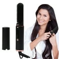 Wadada Hair Straightener Brush Upgraded Ionic Plus Straightening