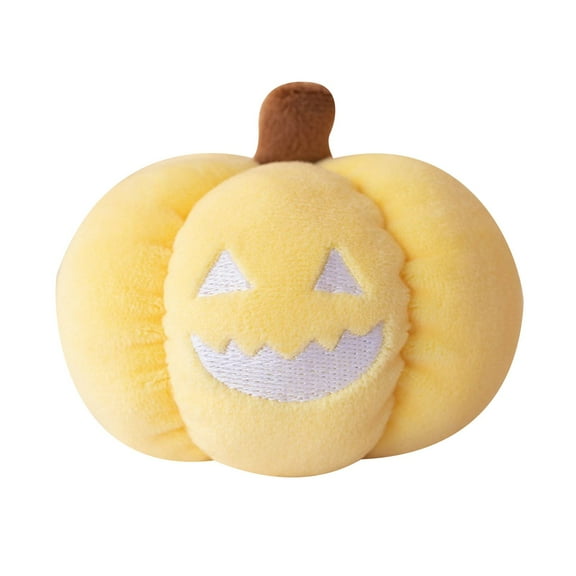 Wadada Halloween Pumpkin Keychain Decorating,Small Stuffed Pumpkin Plush Doll, Soft Halloween Ornaments Pumpkin Keychain Pendant with Cute Expression for Halloween Carnival Party Decorations,3.9 Inch