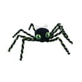 thumbnail image 1 of Wadada Halloween Spiders Decoration,Outdoor Halloween Spider Decor Outside, Cute Fake Black Spider,Realistic Hairy Spiders for Indoor Haunted House Prop Yard Lawn Garden Decor(11.8x2.4 Inch,Green), 1 of 5