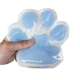 thumbnail image 1 of Holloyiver Handmade Taba Squishy Big Cat Paw Silicone Squeeze Toys for Stress Relief 5 Inch Cat Paw Giant Paw Squishy Fidget Toys for Anxiety&Relaxation|Desk Accessory for Adults (Sky Blue), 1 of 7