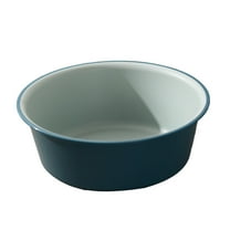 Wadada Home Bathroom Wash Round Basin Wash Basin, Household Washbasin Classical Wash Basin Washing Basins Small Pot Sink Footbath Sky-blue Bucket Round Basin Large Size Wash Basin(4.5"x 13")