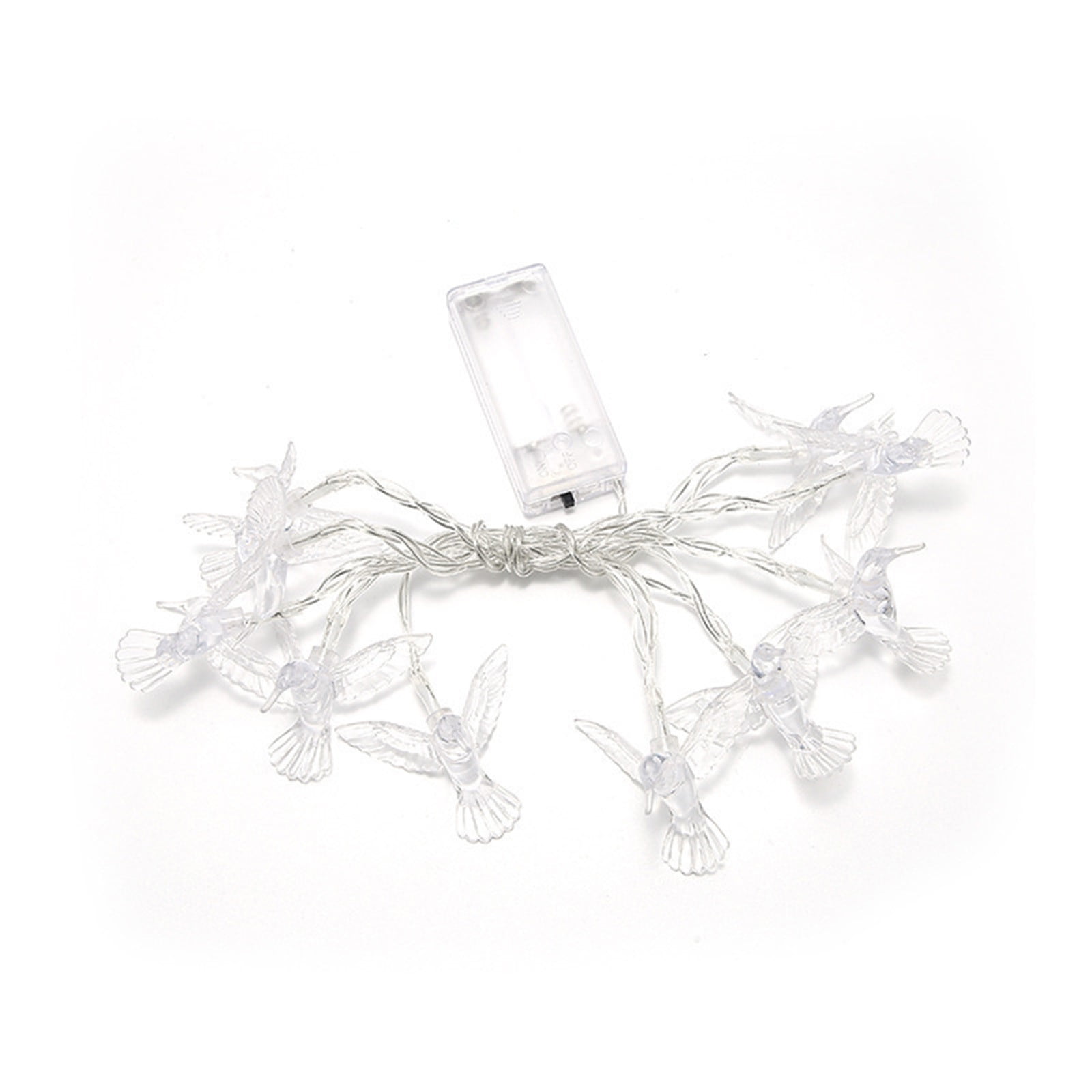 Wadada Hummingbird Decorative String Lights, 5 Ft 10 Warm White LED ...