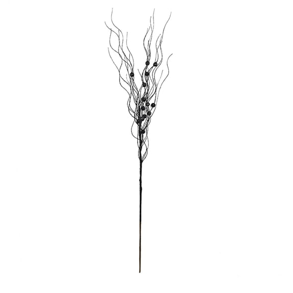 Wadada Lifelike Curly Willow Branches Decorative Dried Artificial Twigs, 16.9 Inches Fake Bendable Sticks Vintage Vines/Stems DIY Greenery Plants Craft Vases Home Garden Hotel Farmhouse Decor