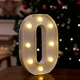 thumbnail image 1 of Wadada Light Up Letters, Led Letters Lights 26 Alphabet, Decorative Lighted Letters, Battery Powered Led Marquee Light Up Letters for Christmas Party, Bar, Night Light, Home Decor(6", Letter O), 1 of 1
