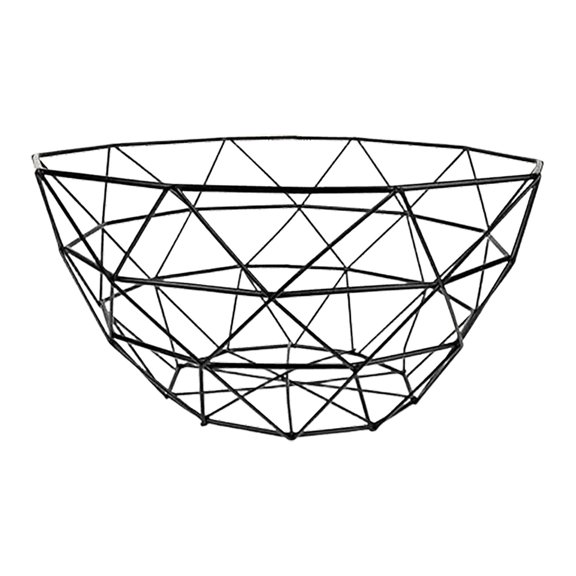 Wadada Metal Wire Fruit Bowl, Iron Arts Fruit Storage Baskets for Kitchen Counter, Countertop, Home Decor, Table Centerpiece Decorative hold Vegetables, Bread, Snacks, Potpourris