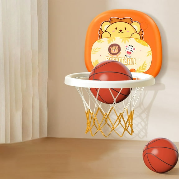 Wadada Mini Basketball Hoop LED Scoring Indoor Hoop, Indoor Adjustable Height Basketball Hoop, Space-Saving, Christmas Birthday Gifts Toy for Boy Girl Over 18 Months