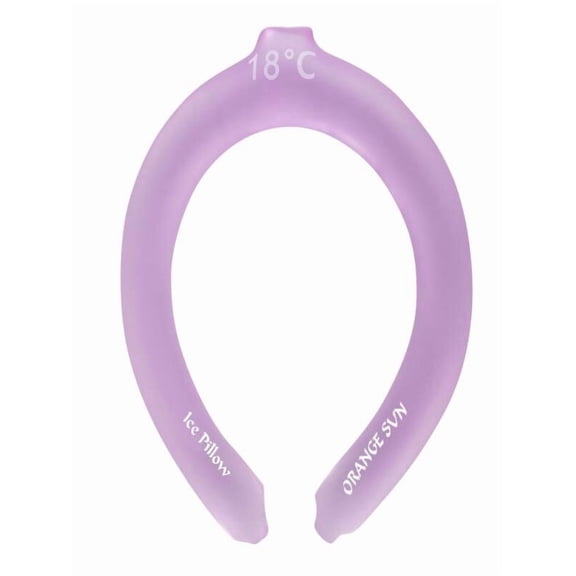 Wadada Neck Cooler Icering | Cooling Neck Wraps,Neck Cooling Tube - Personal Air Conditioner with Gel Ice Pack for Outdoor Activities,Hot Weather Relief,Summer,Freeze below 64°F (Purple)