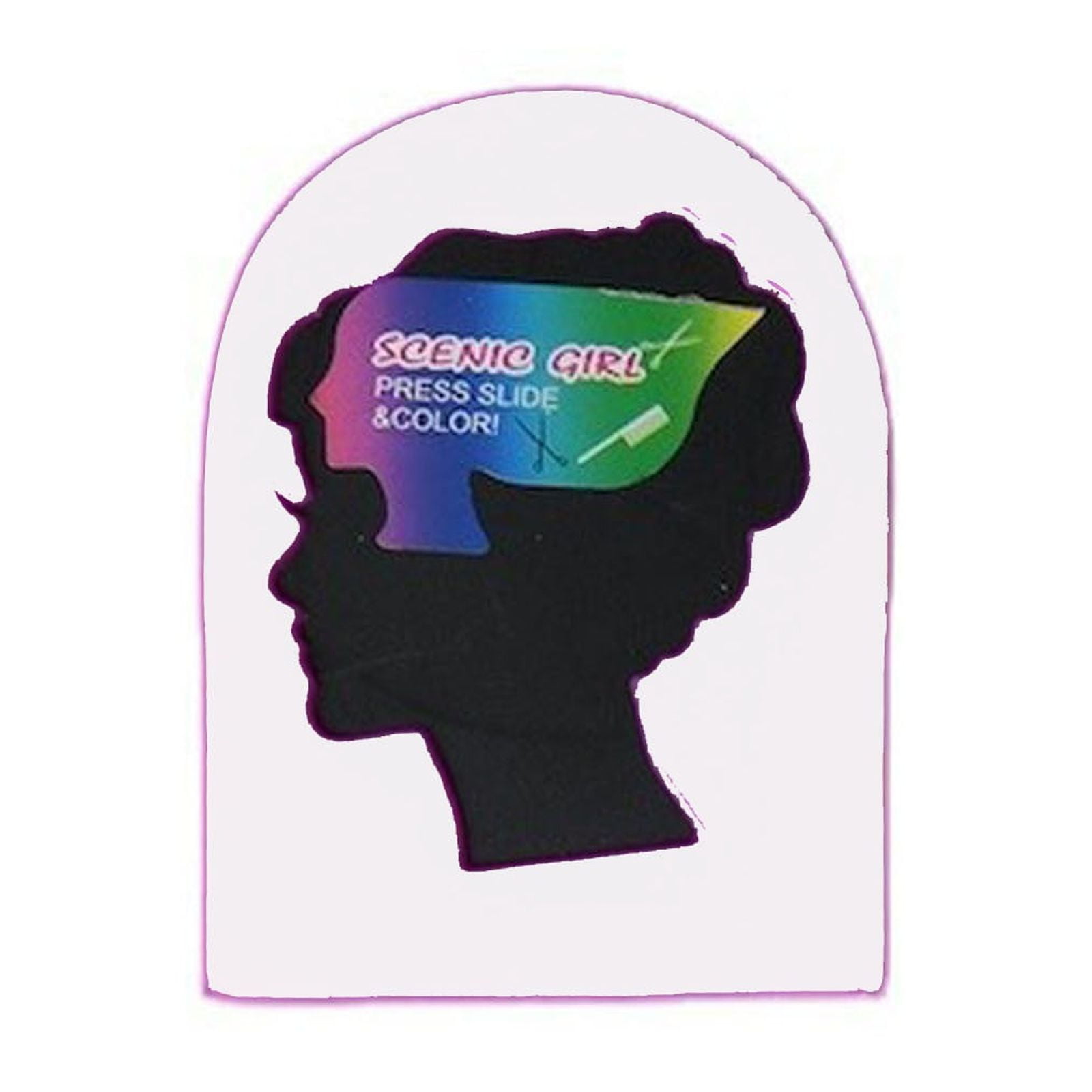 Wadada New Sliding Highlight Hair Dyeing Powder,Temporary Hair Dye for