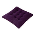 thumbnail image 1 of Wadada Non Slip Gel Memory Foam Chair Cushions for Tailbone Pain Relief, Tufted Stain Resistant Thicken Durable Seat Pad Cushion for Kitchen, Dining Room, Office, Patio Chairs (17.7 Inch), 1 of 5