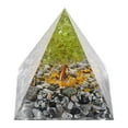 thumbnail image 1 of Wadada Orgone Pyramid Tree of Life, Orgonite Money Healing Crystals Pyramid for Positive Energy with Tiger's Eye Stones and Luck Crystal That Promotes Wealth, Prosperity and attracts Success, 1 of 5
