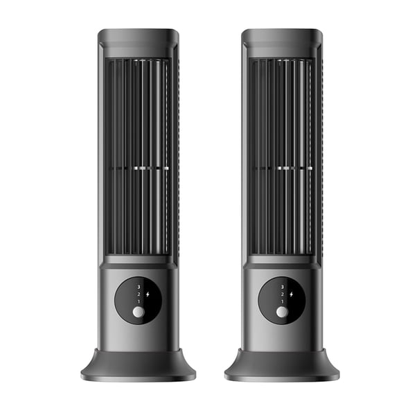 Wadada Oscillation Table Fan for Bedroom, 3 Speeds, Personal Quiet Cooling Bladeless Table Fan,Timer, Safe Bladeless Design, Digital Touch Screen, Quiet Desk Fan for Home Office Desktop Bedroom