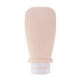 thumbnail image 1 of Wadada Plastic Empty Refillable Cosmetic Soft Tubes Squeeze Travel Bottle, With Flip Cap Makeup Sample Container Dispenser for Facial Cleanser Shampoo Body Hand Lotion Shower Gel (90ml,Orange), 1 of 9